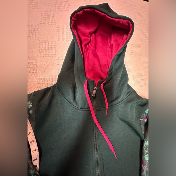 Volcom Hoodie with Pink and Green Accents - Picture 10 of 14